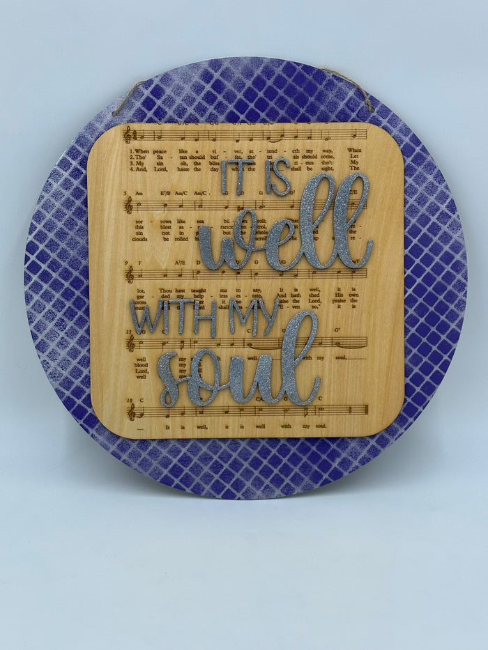 It Is Well DoorHanger